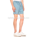 Custom summer beach Elastic waist lace-up denim jeans shorts for men
swim shorts